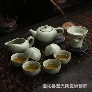 汝窑风雅，茶道匠心 批发采购茶碗茶壶与德化正品茶具套装指南