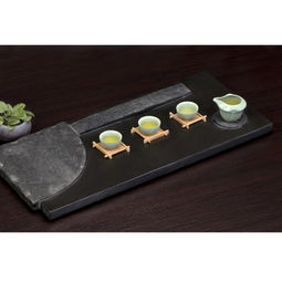 天然高档乌金石龙舟茶盘 厂家直销，送礼首选